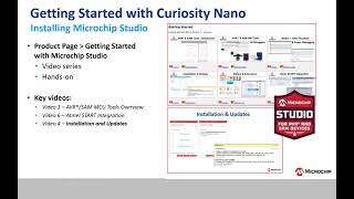 Curiosity Nanoの使い方: Microchip Studio